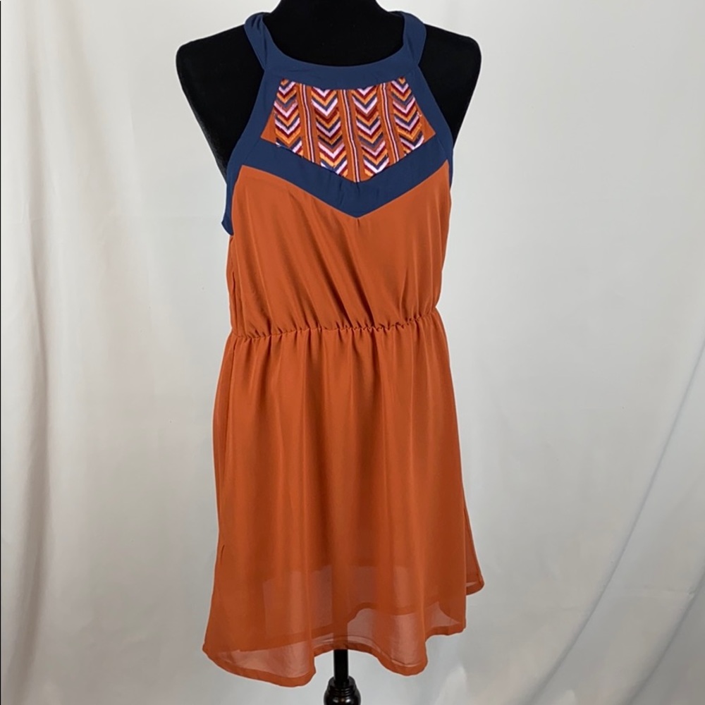 Young Thread Aztec Look Dress size Large